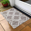Piper Looms Chantille Diamonds ACN902 Taupe Machine Washable Area Rug Scatter Outdoor Lifestyle Image Feature