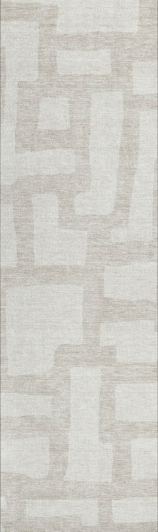 Piper Looms Chantille Lines ACN903 Ivory Machine Washable Area Rug Runner Main Image