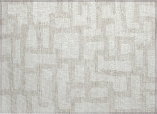 Piper Looms Chantille Lines ACN903 Ivory Machine Washable Area Rug Scatter Main Image