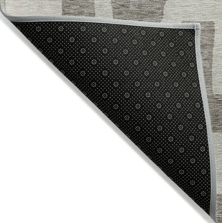 Piper Looms Chantille Lines ACN903 Taupe Machine Washable Area Rug Backing Image