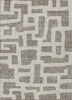 Piper Looms Chantille Lines ACN903 Taupe Machine Washable Area Rug main image
