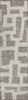 Piper Looms Chantille Lines ACN903 Taupe Machine Washable Area Rug Runner Main Image