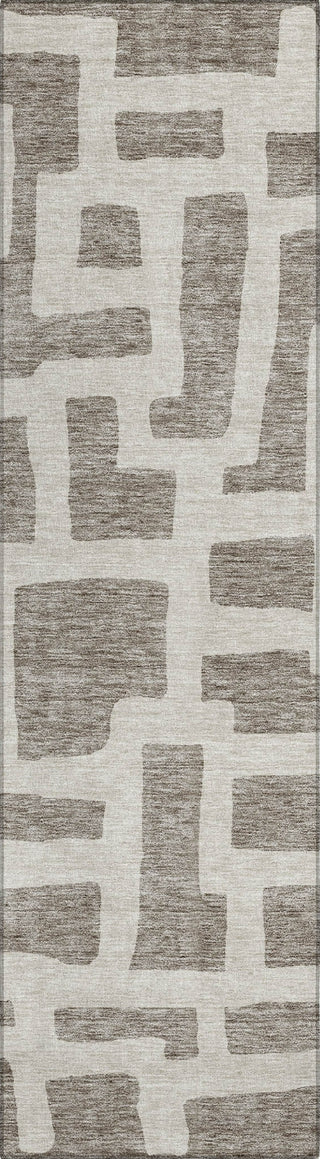 Piper Looms Chantille Lines ACN903 Taupe Machine Washable Area Rug Runner Main Image