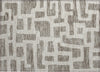 Piper Looms Chantille Lines ACN903 Taupe Machine Washable Area Rug Scatter Main Image