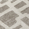 Piper Looms Chantille Lines ACN903 Taupe Machine Washable Area Rug Swatch Image