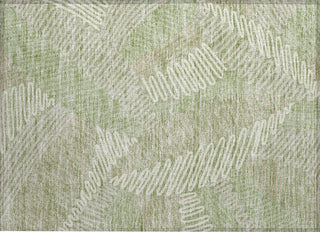 Piper Looms Chantille Floral ACN904 Aloe Machine Washable Area Rug Scatter Main Image