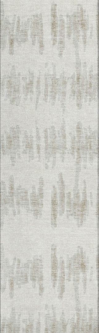 Piper Looms Chantille Stripes ACN905 Ivory Machine Washable Area Rug Runner Main Image