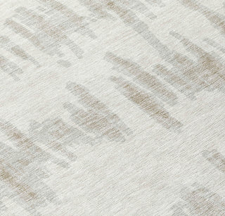 Piper Looms Chantille Stripes ACN905 Ivory Machine Washable Area Rug Swatch Image