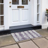 Piper Looms Chantille Stripes ACN905 Purple Machine Washable Area Rug Scatter Outdoor Lifestyle Image Feature