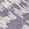Piper Looms Chantille Stripes ACN905 Purple Machine Washable Area Rug Swatch Image