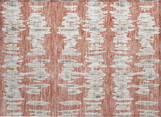 Piper Looms Chantille Stripes ACN905 Salmon Machine Washable Area Rug Scatter Main Image