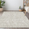 Piper Looms Chantille Arrows ACN906 Beige Machine Washable Area Rug Lifestyle Image Feature