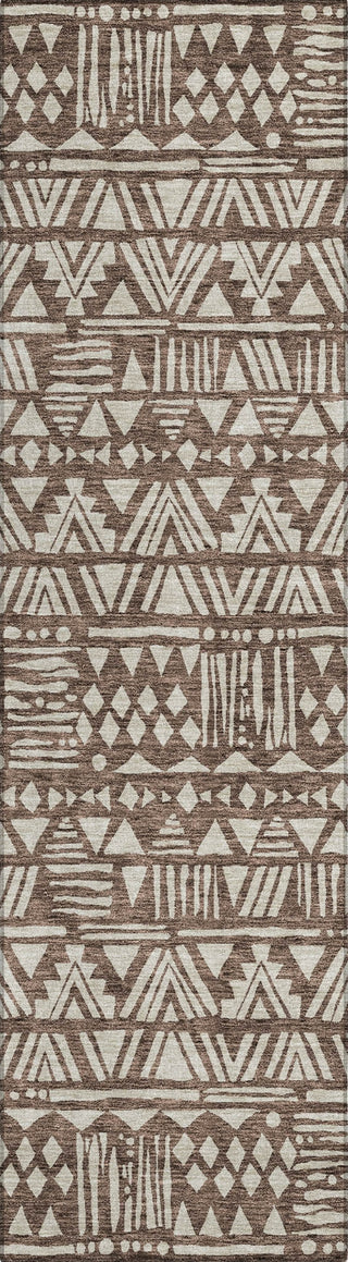 Piper Looms Chantille Southwest ACN907 Brown Machine Washable Area Rug Runner Main Image