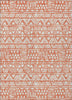 Piper Looms Chantille Southwest ACN907 Coral Machine Washable Area Rug main image