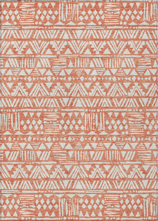 Piper Looms Chantille Southwest ACN907 Coral Machine Washable Area Rug main image