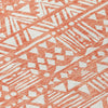 Piper Looms Chantille Southwest ACN907 Coral Machine Washable Area Rug Swatch Image