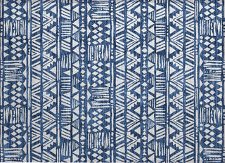 Piper Looms Chantille Southwest ACN907 Navy Machine Washable Area Rug Scatter Main Image