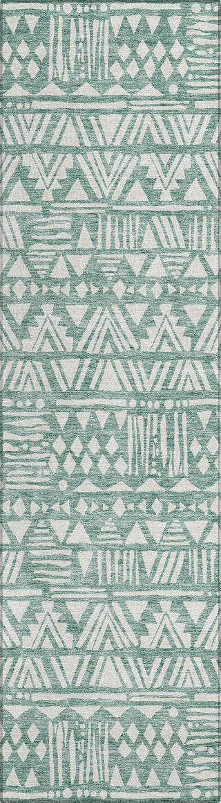 Piper Looms Chantille Southwest ACN907 Sage Machine Washable Area Rug Runner Main Image