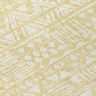 Piper Looms Chantille Southwest ACN907 Wheat Machine Washable Area Rug Swatch Image