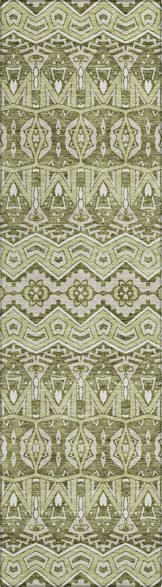 Piper Looms Chantille Moroccan ACN909 Aloe Machine Washable Area Rug Runner Main Image