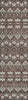 Piper Looms Chantille Moroccan ACN909 Brown Machine Washable Area Rug Runner Main Image