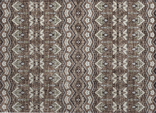 Piper Looms Chantille Moroccan ACN909 Brown Machine Washable Area Rug Scatter Main Image
