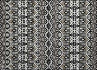 Piper Looms Chantille Moroccan ACN909 Charcoal Machine Washable Area Rug Scatter Main Image