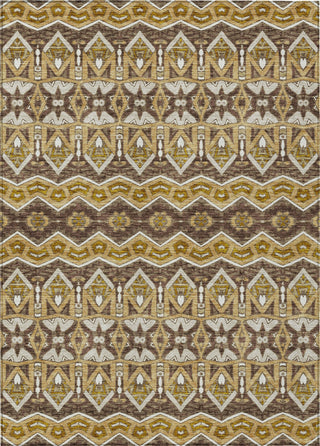 Piper Looms Chantille Moroccan ACN909 Gold Machine Washable Area Rug main image