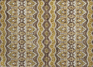 Piper Looms Chantille Moroccan ACN909 Gold Machine Washable Area Rug Scatter Main Image