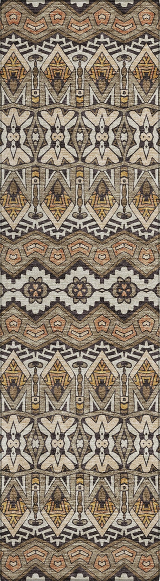 Piper Looms Chantille Moroccan ACN909 Taupe Machine Washable Area Rug Runner Main Image
