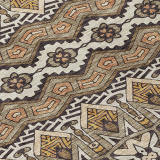 Piper Looms Chantille Moroccan ACN909 Taupe Machine Washable Area Rug Swatch Image