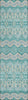 Piper Looms Chantille Moroccan ACN909 Teal Machine Washable Area Rug Runner Main Image