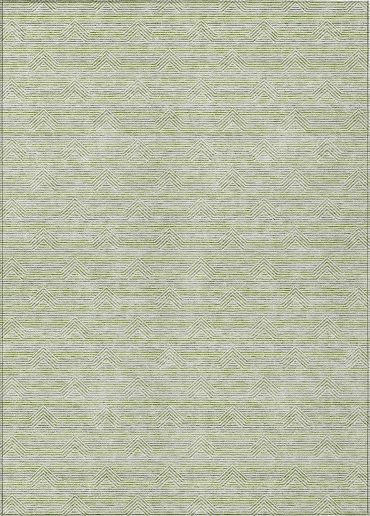 Piper Looms Chantille Arrows ACN910 Aloe Machine Washable Area Rug main image