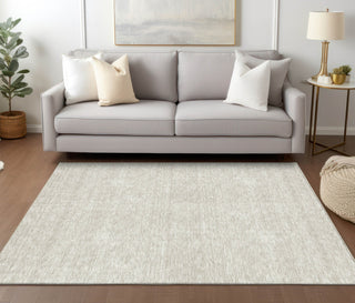 Piper Looms Chantille Arrows ACN910 Ivory Machine Washable Area Rug Lifestyle Image Feature