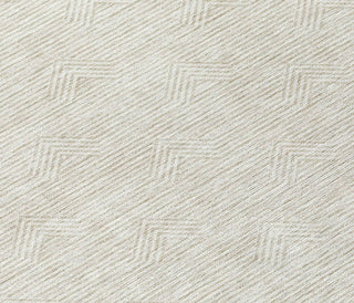 Piper Looms Chantille Arrows ACN910 Ivory Machine Washable Area Rug Swatch Image