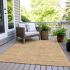 Piper Looms Chantille Arrows ACN910 Orange Machine Washable Area Rug Outdoor Lifestyle Image Feature