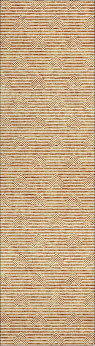 Piper Looms Chantille Arrows ACN910 Orange Machine Washable Area Rug Runner Main Image