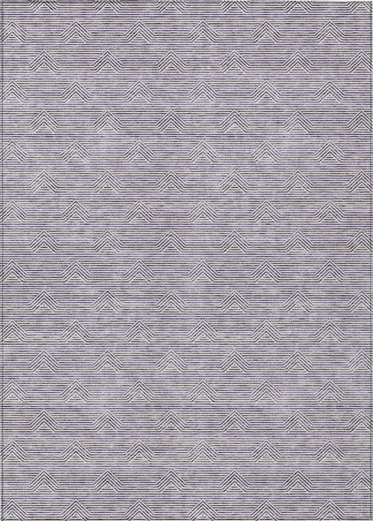 Piper Looms Chantille Arrows ACN910 Purple Machine Washable Area Rug main image