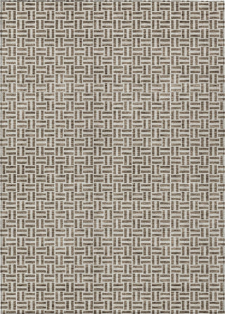 Piper Looms Chantille Geometric ACN911 Brown Machine Washable Area Rug main image