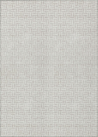 Piper Looms Chantille Geometric ACN911 Taupe Machine Washable Area Rug main image