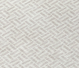 Piper Looms Chantille Geometric ACN911 Taupe Machine Washable Area Rug Swatch Image