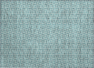 Piper Looms Chantille Geometric ACN911 Teal Machine Washable Area Rug Scatter Main Image
