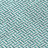 Piper Looms Chantille Geometric ACN911 Teal Machine Washable Area Rug Swatch Image