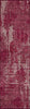 Piper Looms Chantille Geometric ACN912 Burgundy Machine Washable Area Rug Runner Main Image
