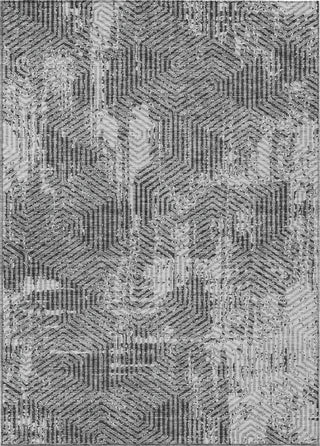 Piper Looms Chantille Geometric ACN912 Gray Machine Washable Area Rug main image