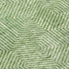 Piper Looms Chantille Geometric ACN912 Green Machine Washable Area Rug Swatch Image