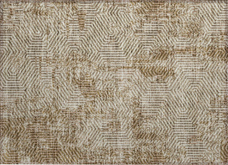 Piper Looms Chantille Geometric ACN912 Mocha Machine Washable Area Rug Scatter Main Image