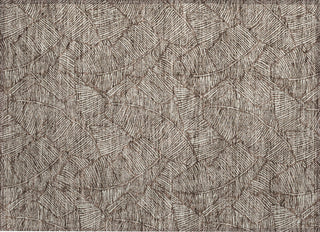 Piper Looms Chantille Floral ACN913 Brown Machine Washable Area Rug Scatter Main Image