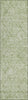 Piper Looms Chantille Floral ACN913 Green Machine Washable Area Rug Runner Main Image