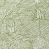 Piper Looms Chantille Floral ACN913 Green Machine Washable Area Rug Swatch Image